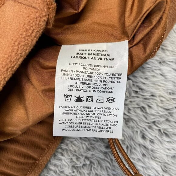 Air Jordan Essentials Winter Vest Size Medium Men Black Brown FD8628-281 - Picture 7 of 7